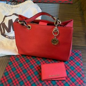 Authentic Michael Kors Purse and Wallet